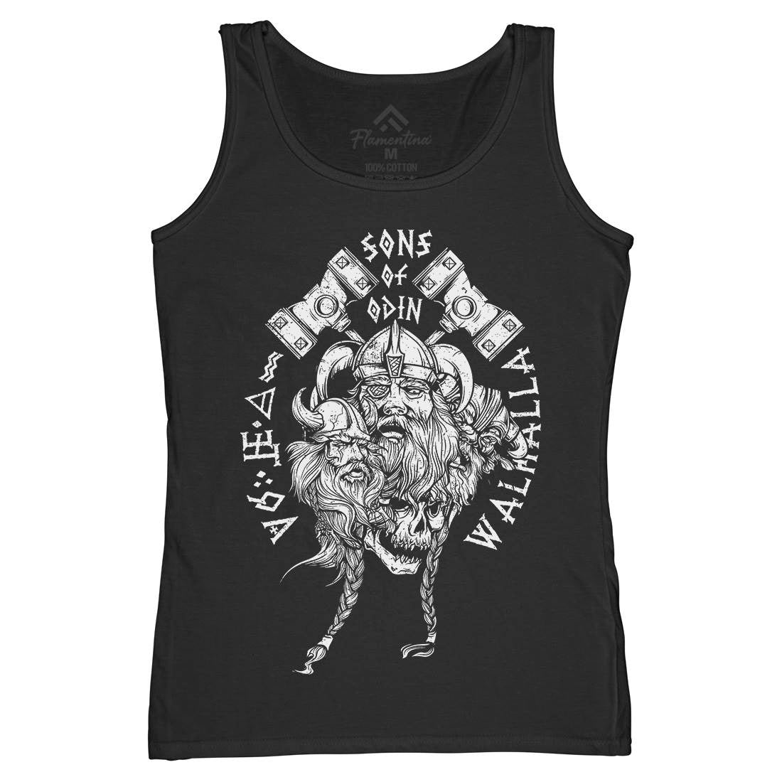 Sons Of Odin Womens Organic Tank Top Vest Warriors A911