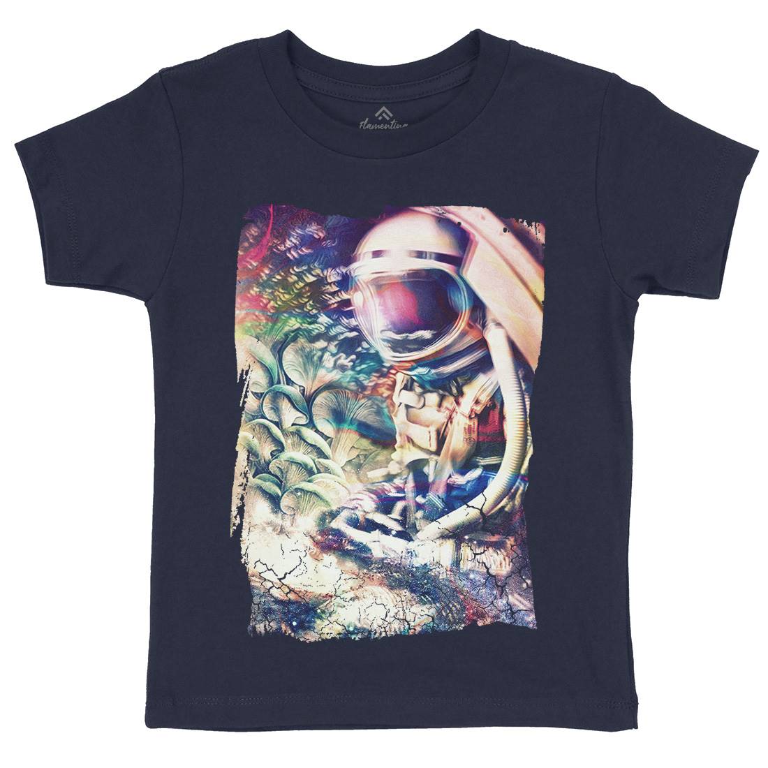 Space Trippin Kids Crew Neck T-Shirt Drugs A912