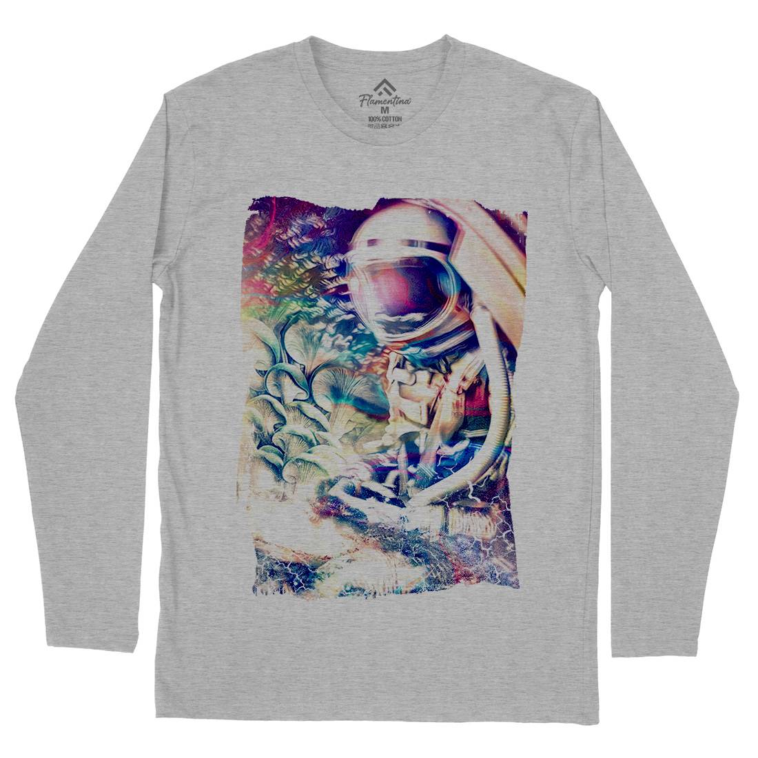 Space Trippin Mens Long Sleeve T-Shirt Drugs A912