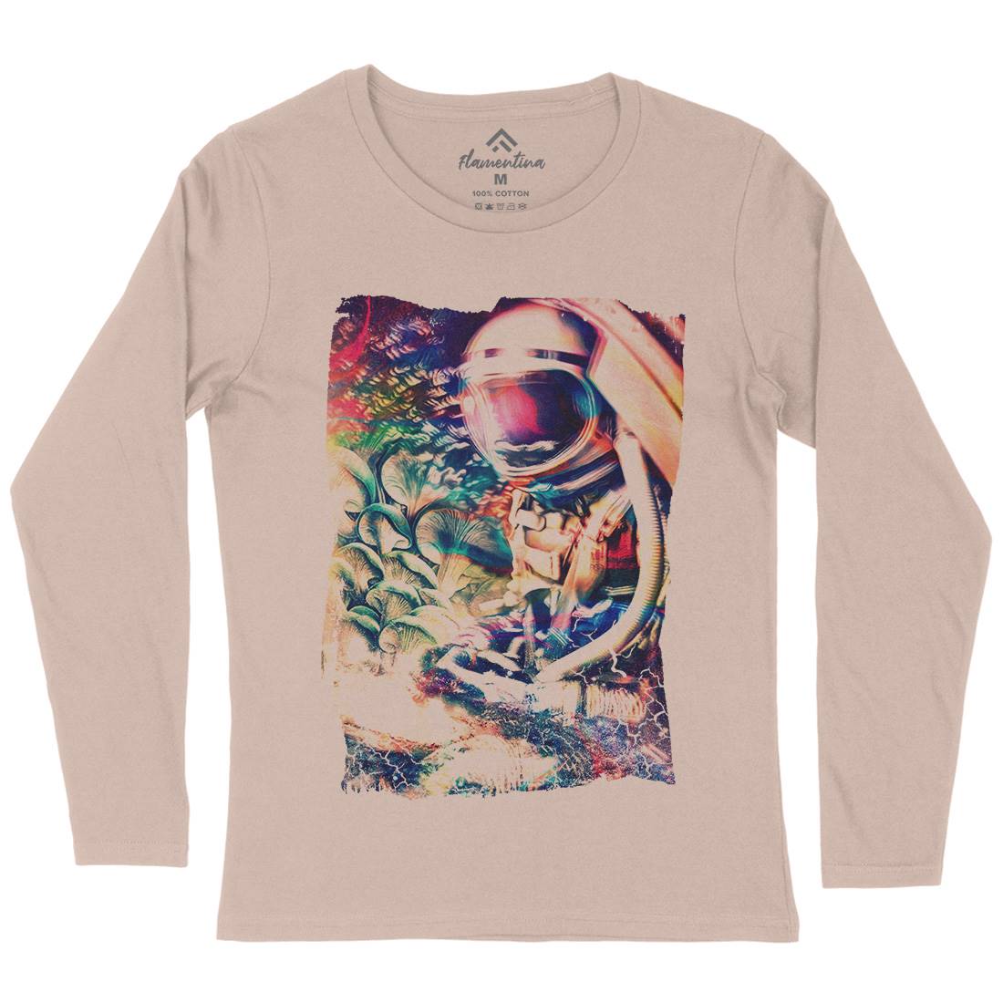 Space Trippin Womens Long Sleeve T-Shirt Drugs A912
