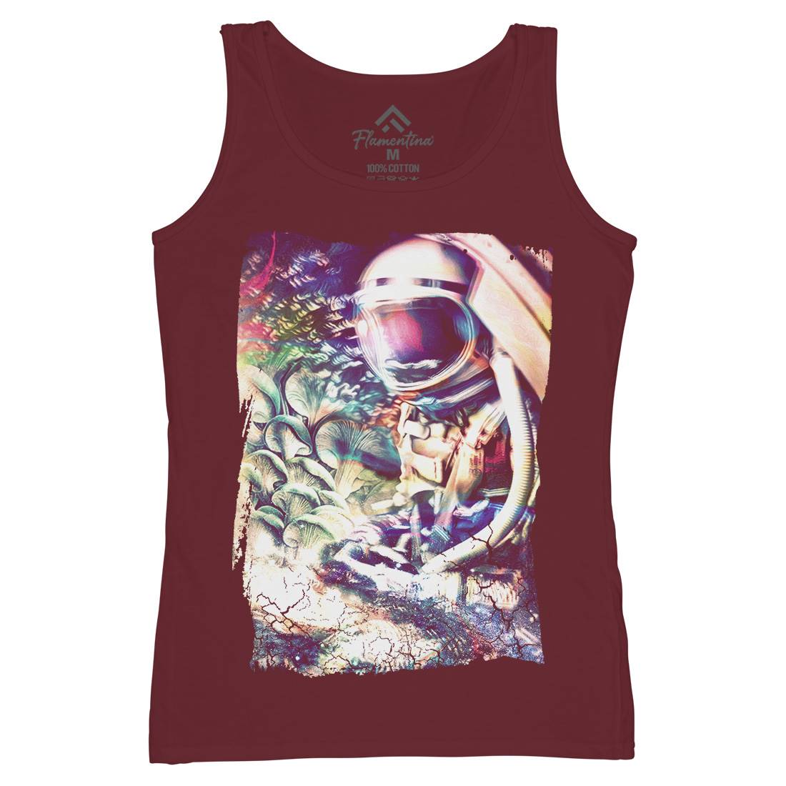Space Trippin Womens Organic Tank Top Vest Drugs A912