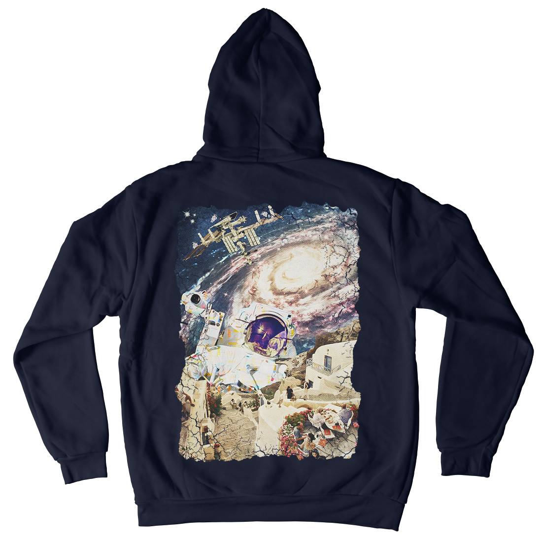 Stepped Out Kids Crew Neck Hoodie Space A914