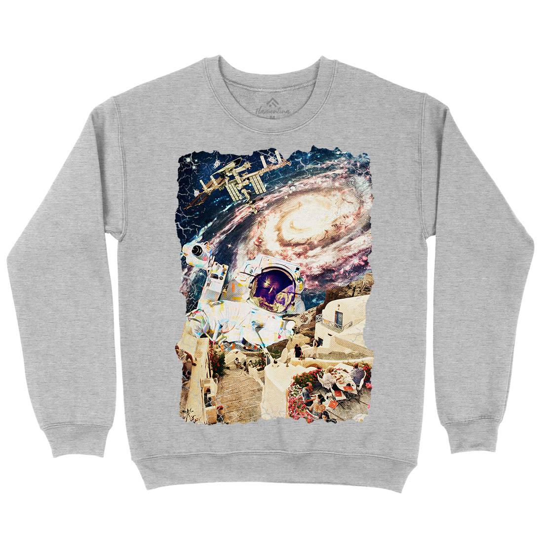 Stepped Out Mens Crew Neck Sweatshirt Space A914