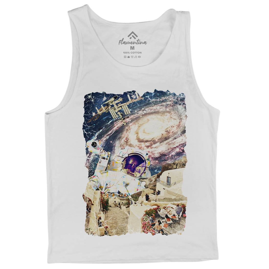 Stepped Out Mens Tank Top Vest Space A914