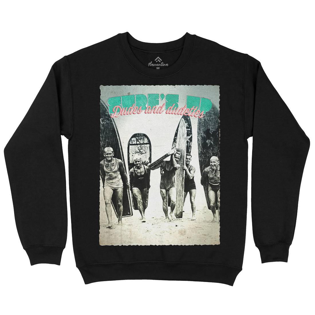 In The Usa Mens Crew Neck Sweatshirt Surf A917