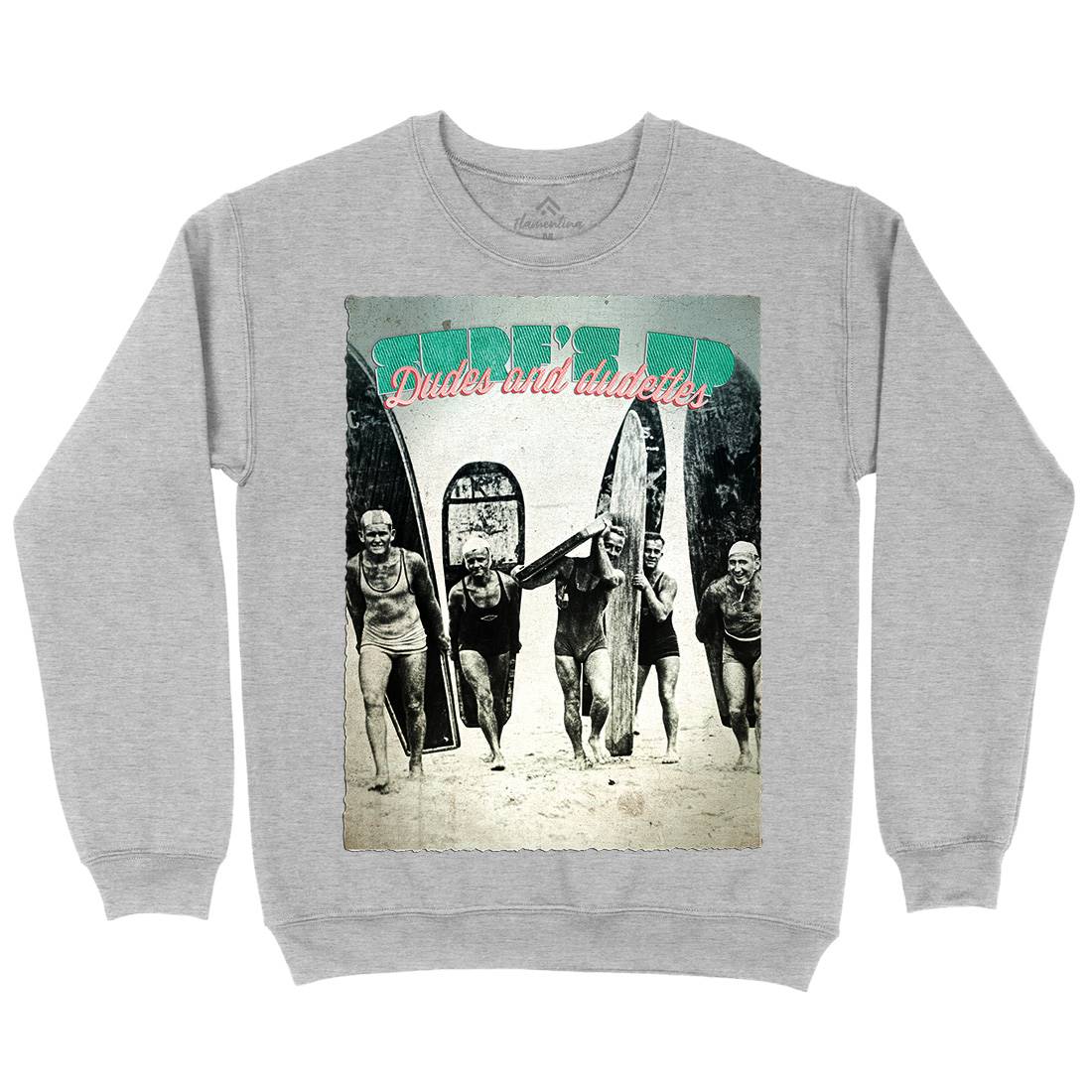 In The Usa Mens Crew Neck Sweatshirt Surf A917