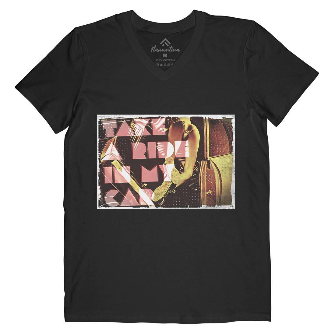 Sweet Ride Mens V-Neck T-Shirt Art A919