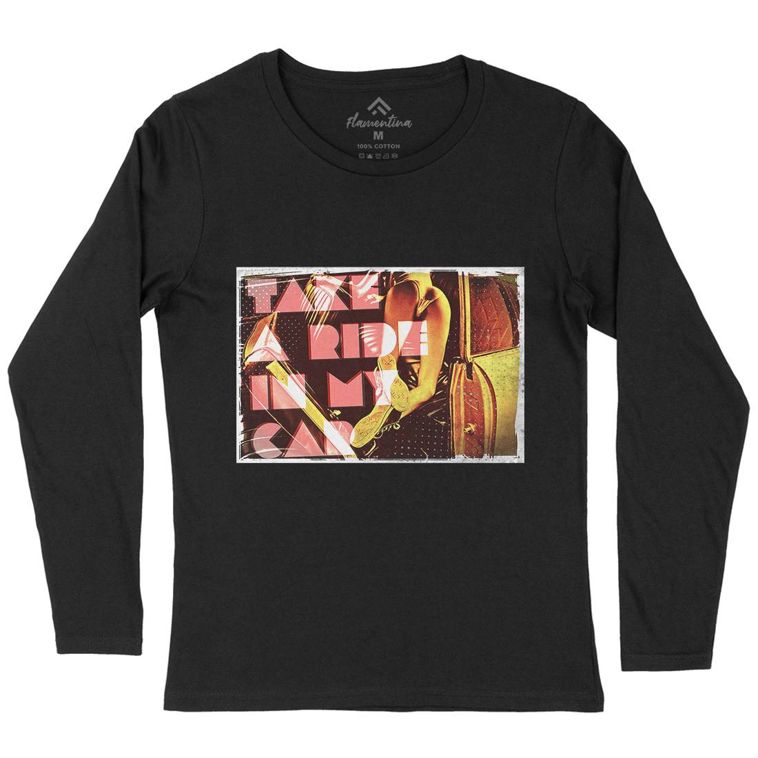 Sweet Ride Womens Long Sleeve T-Shirt Art A919