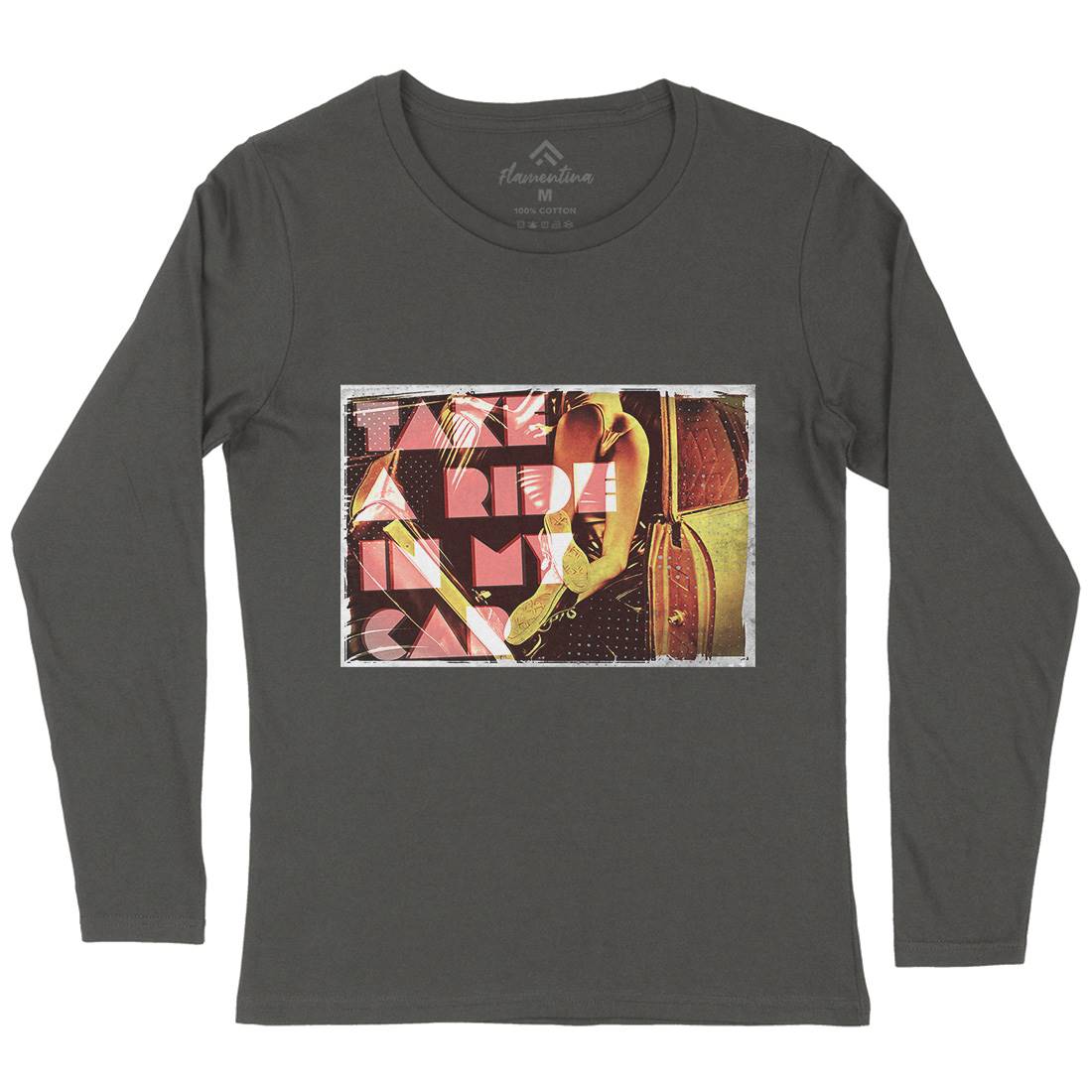 Sweet Ride Womens Long Sleeve T-Shirt Art A919