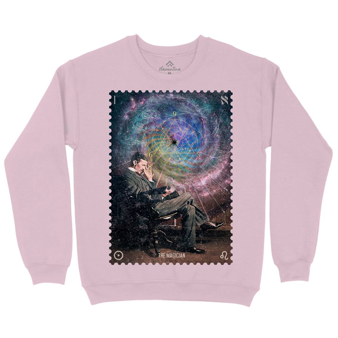 Tesla The Magician Kids Crew Neck Sweatshirt Science A920
