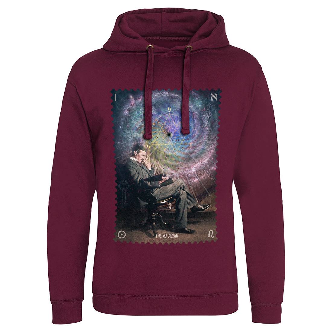 Tesla The Magician Mens Hoodie Without Pocket Science A920