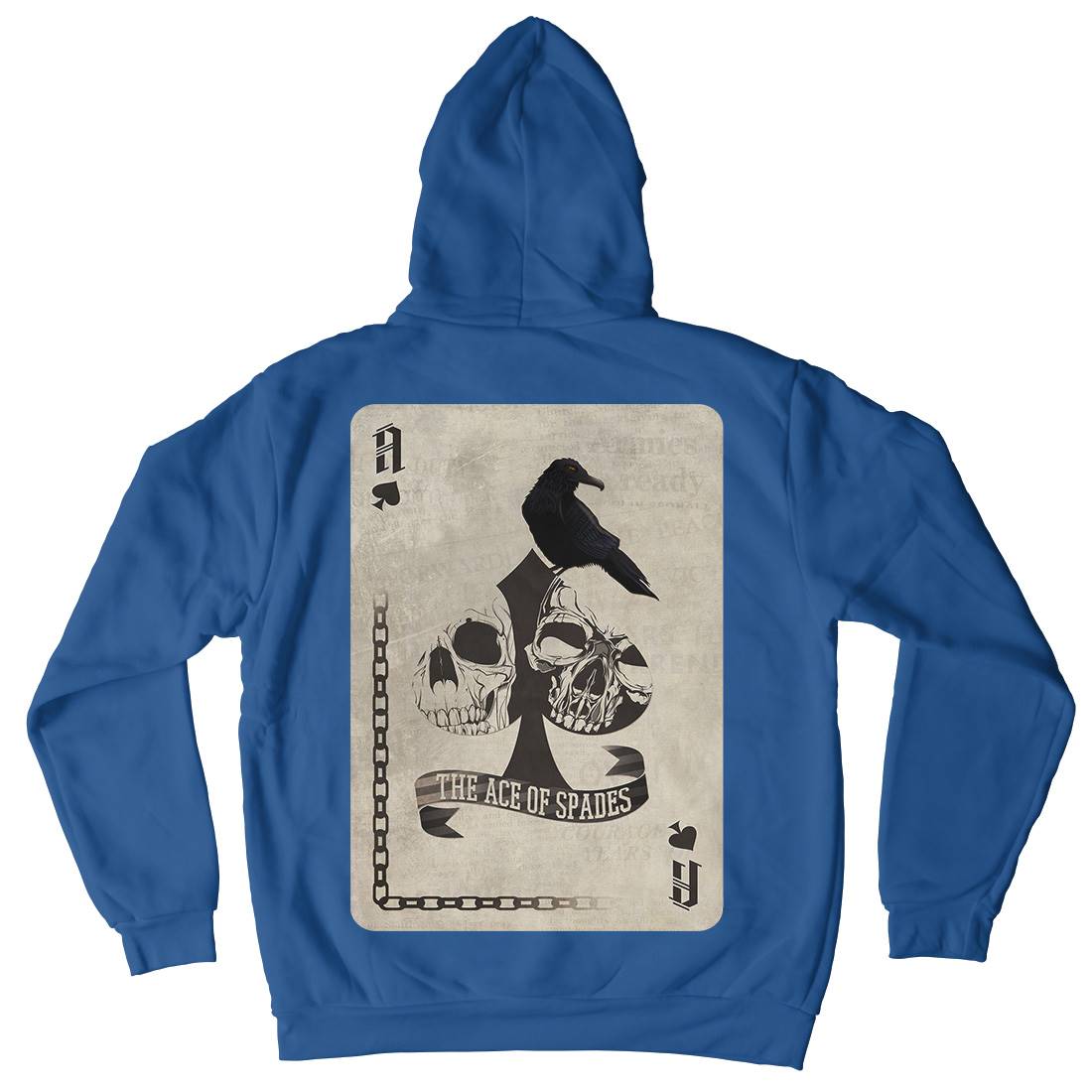 Ace Of Spades Mens Hoodie With Pocket Horror A921