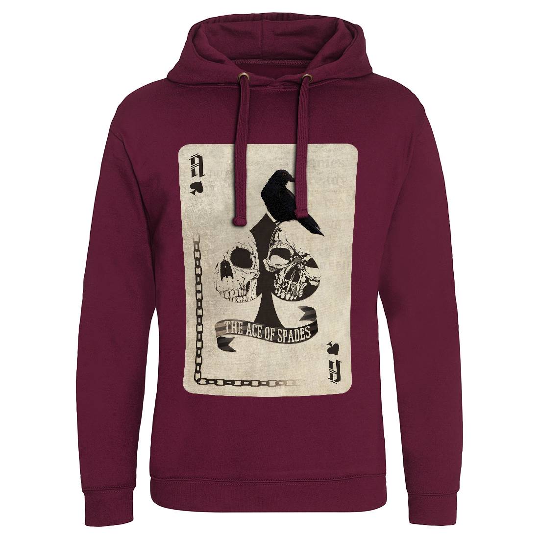 Ace Of Spades Mens Hoodie Without Pocket Horror A921