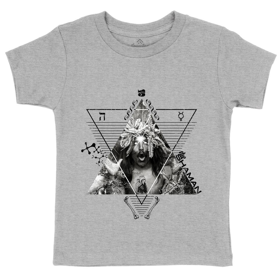 The Shaman Kids Crew Neck T-Shirt Illuminati A927