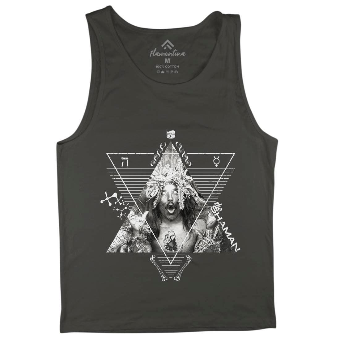 The Shaman Mens Tank Top Vest Illuminati A927