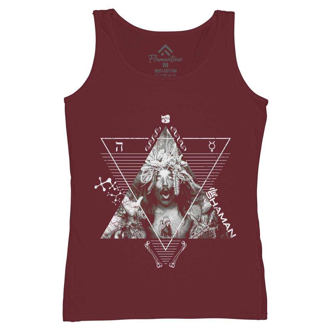 The Shaman Womens Organic Tank Top Vest Illuminati A927