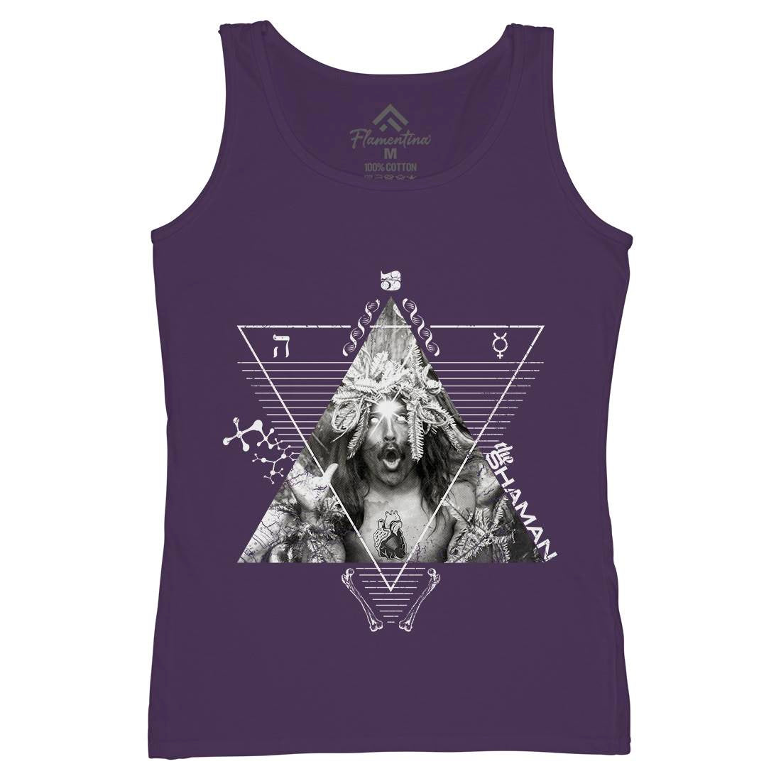 The Shaman Womens Organic Tank Top Vest Illuminati A927
