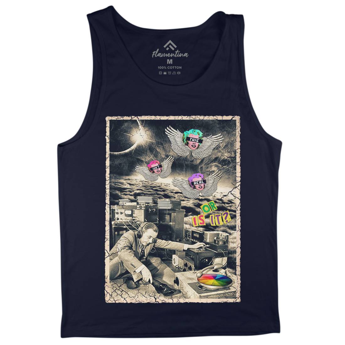 This Isn&#39;t Real Mens Tank Top Vest Space A929