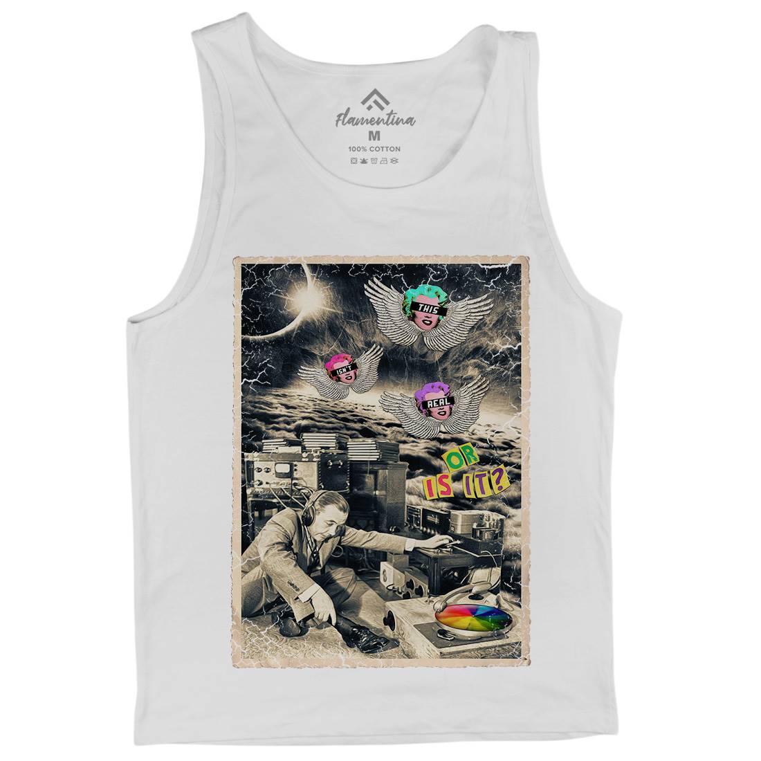 This Isn&#39;t Real Mens Tank Top Vest Space A929