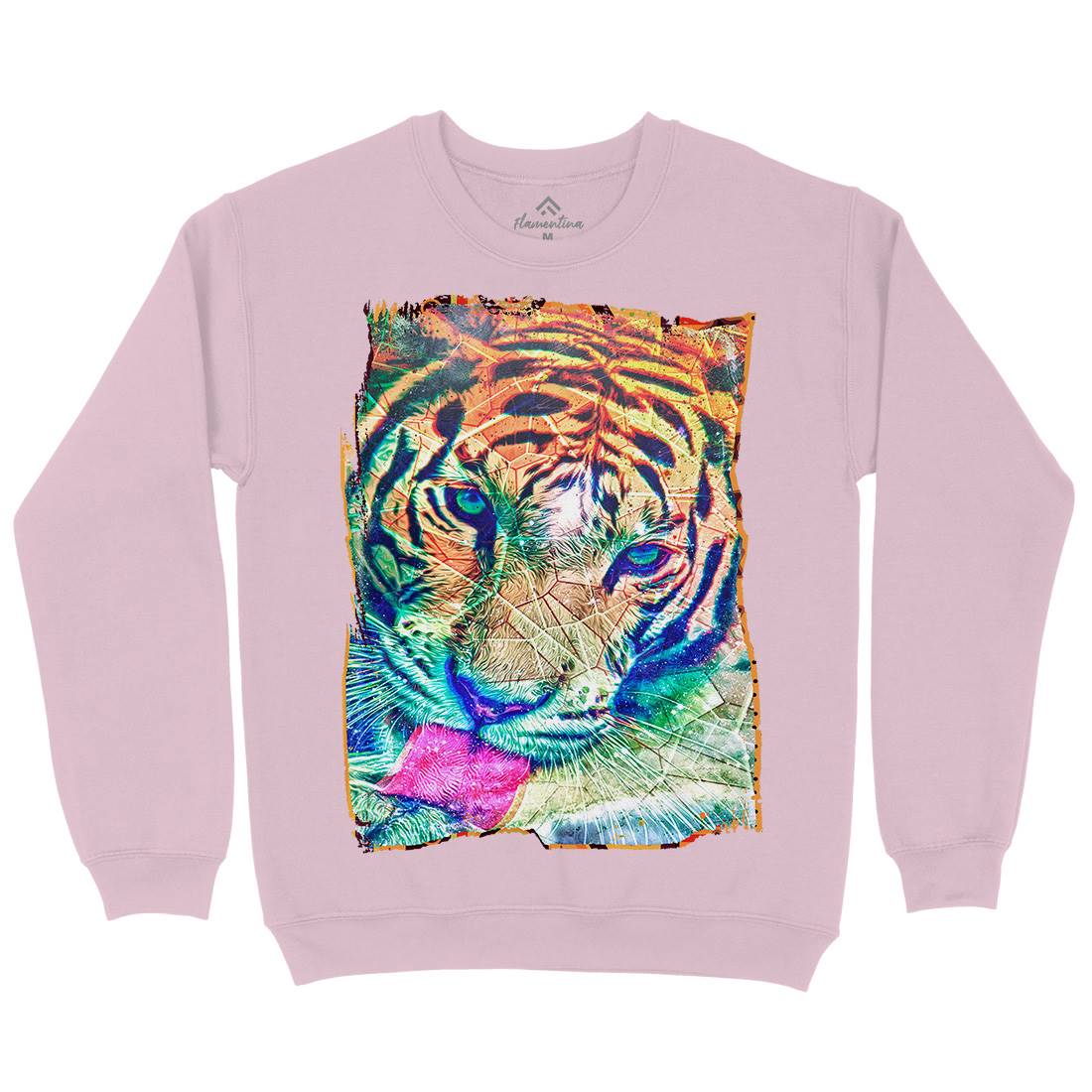 Tiger&#39;s Vibe Kids Crew Neck Sweatshirt Art A931