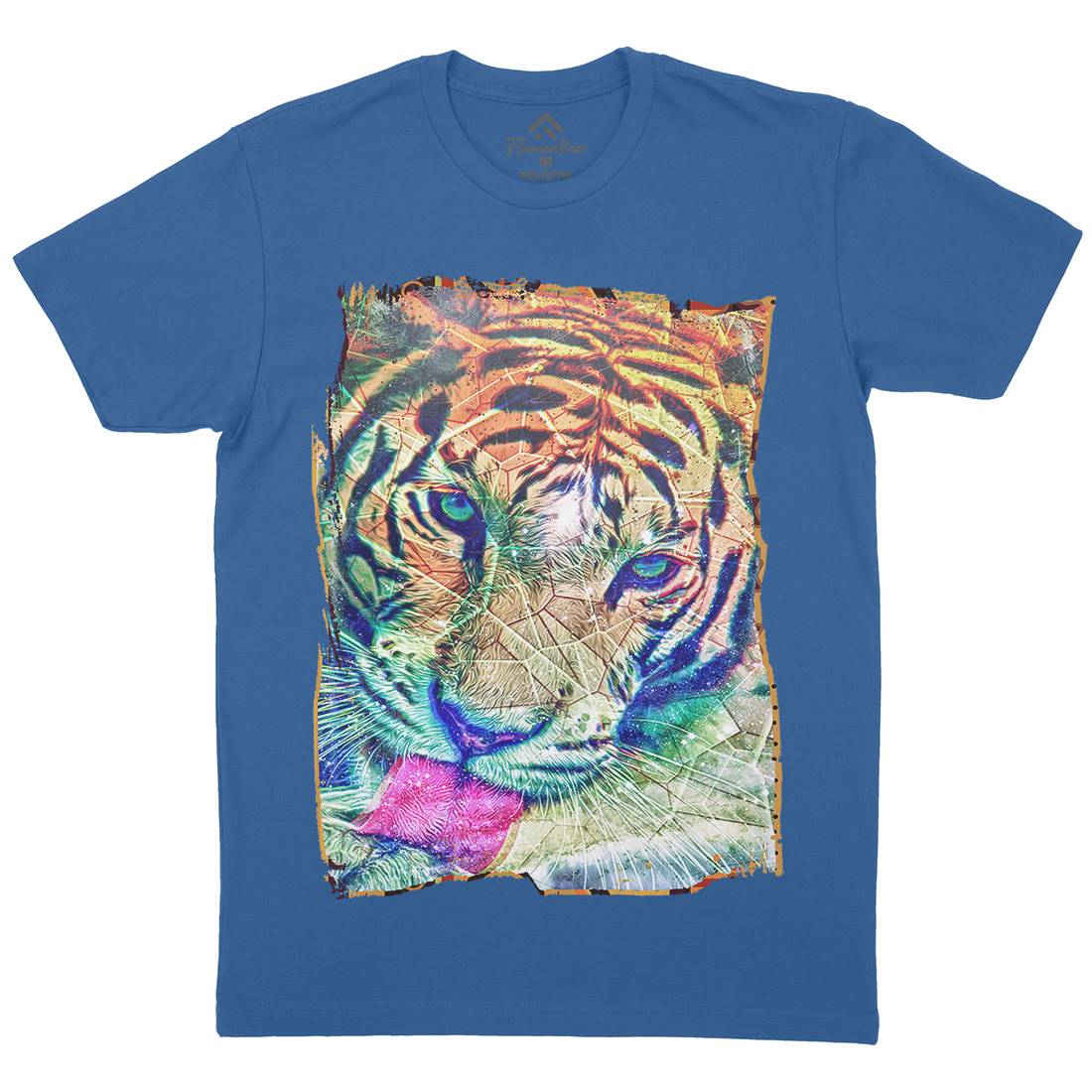 Tiger&#39;s Vibe Mens Crew Neck T-Shirt Art A931