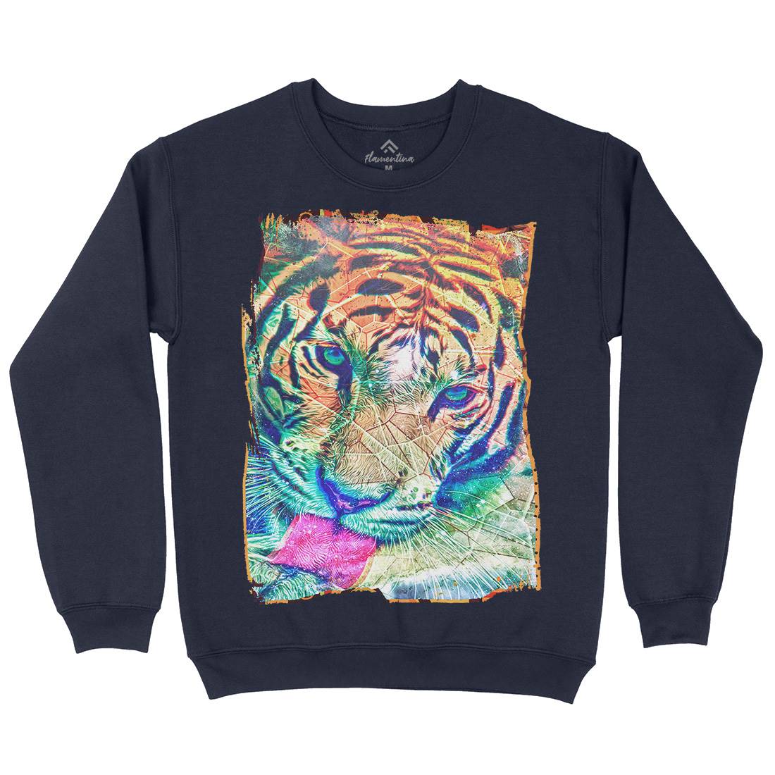 Tiger&#39;s Vibe Kids Crew Neck Sweatshirt Art A931