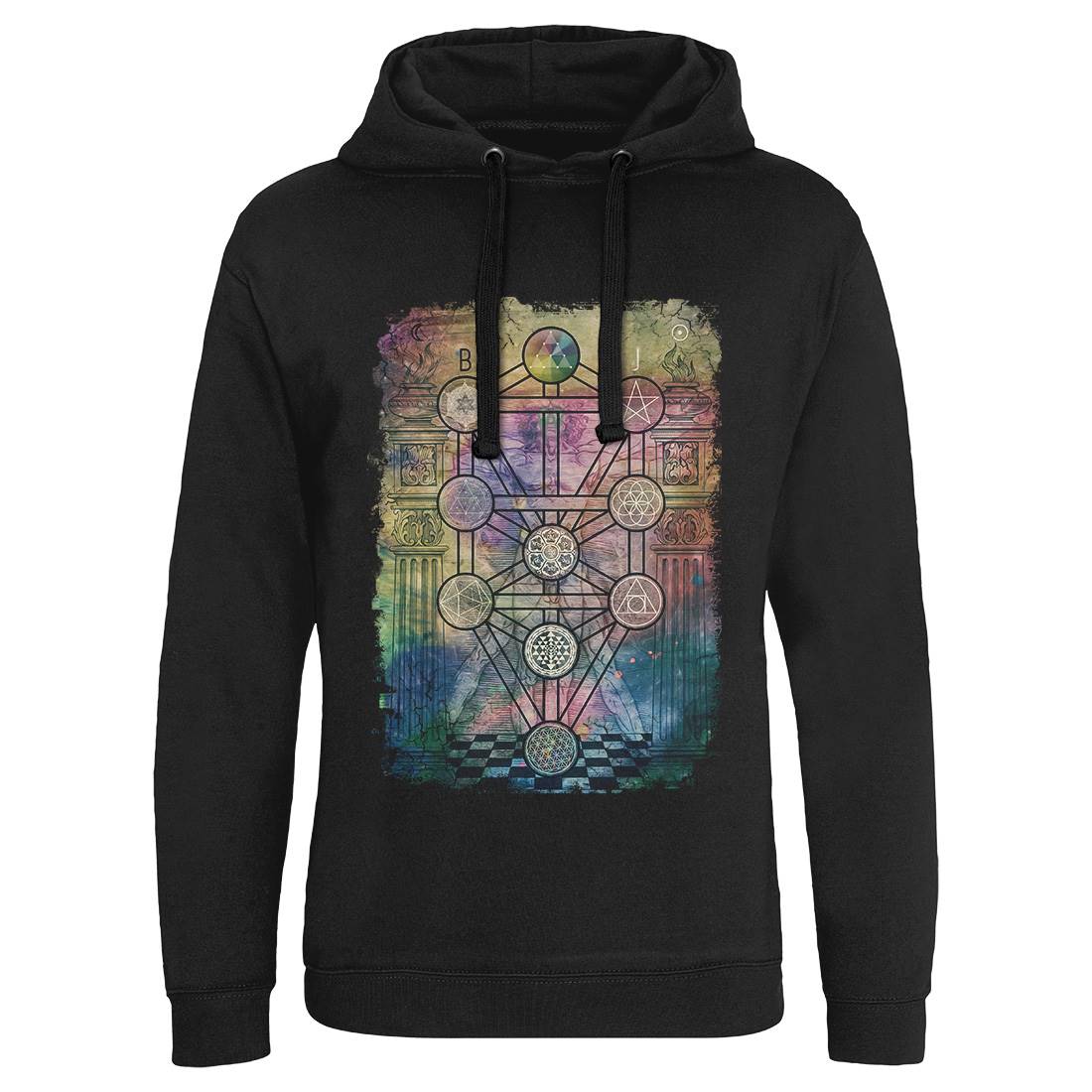 Tree Of Life Mens Hoodie Without Pocket Illuminati A934