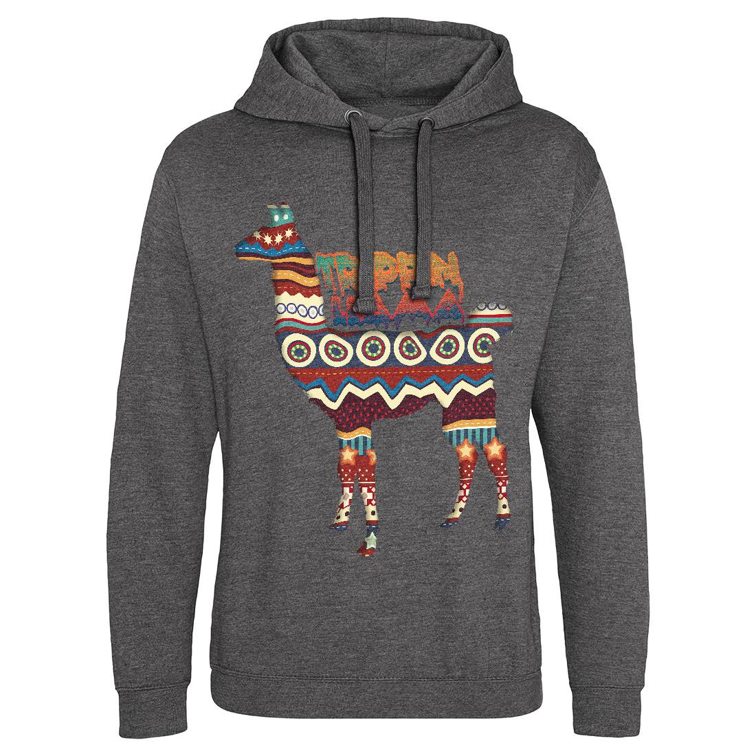 Trippin Llama Mens Hoodie Without Pocket Art A935