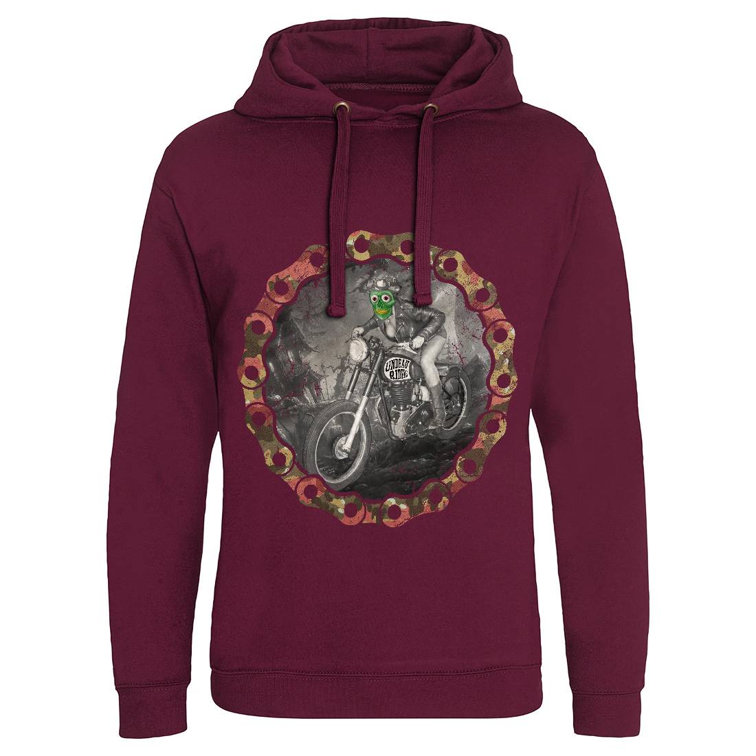 Undead Riders Mens Hoodie Without Pocket Motorcycles A937