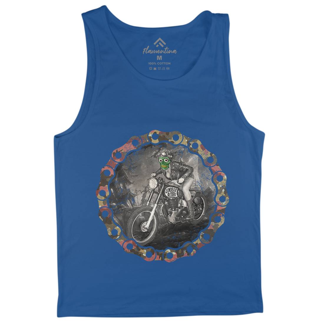 Undead Riders Mens Tank Top Vest Motorcycles A937