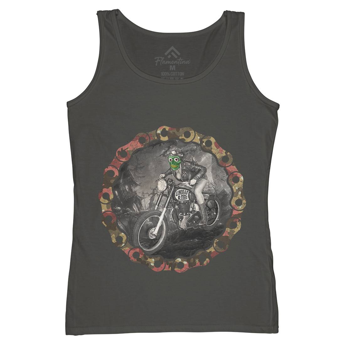 Undead Riders Womens Organic Tank Top Vest Motorcycles A937