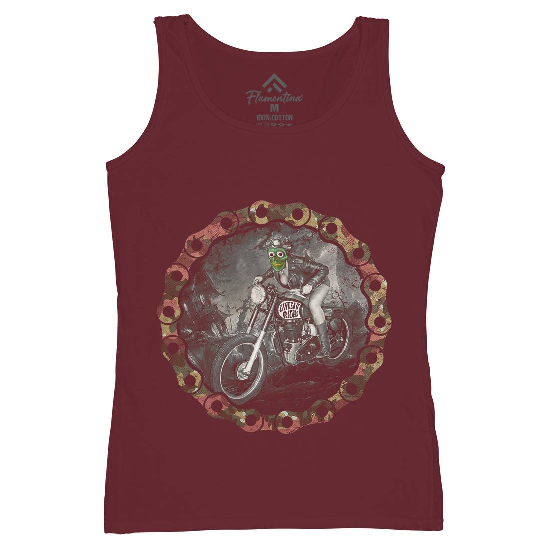 Undead Riders Womens Organic Tank Top Vest Motorcycles A937
