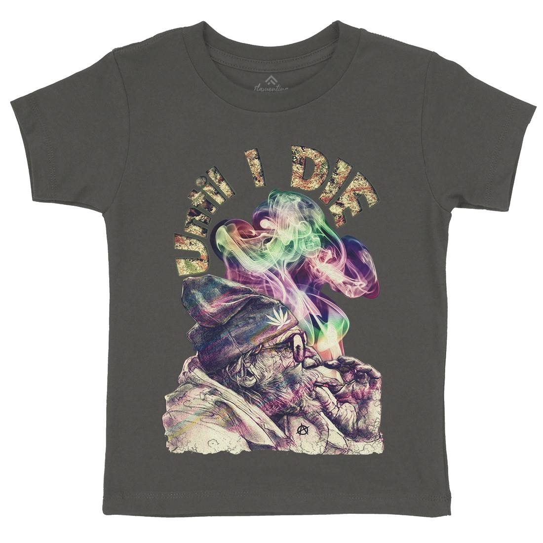 Until I Die Kids Crew Neck T-Shirt Drugs A938