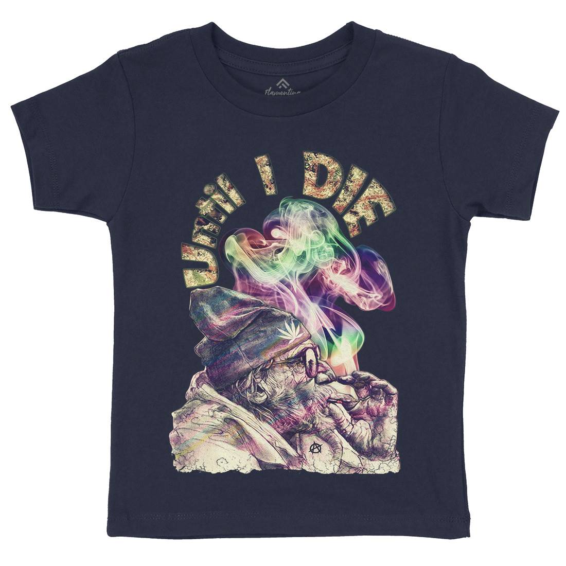 Until I Die Kids Crew Neck T-Shirt Drugs A938