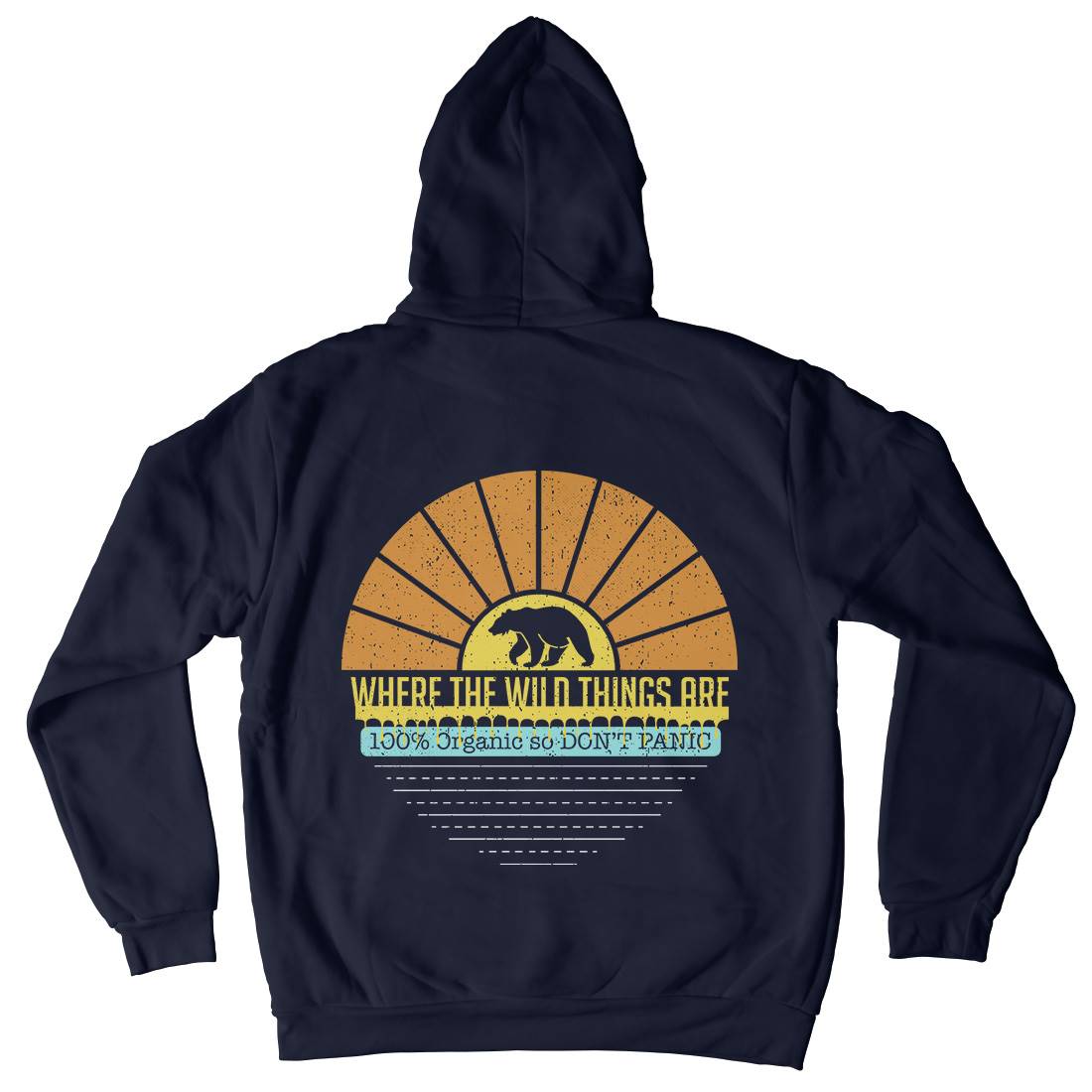Where The Wild Things Are Kids Crew Neck Hoodie Nature A941
