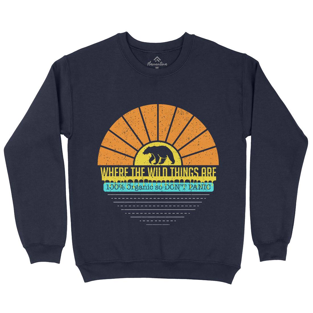 Where The Wild Things Are Kids Crew Neck Sweatshirt Nature A941