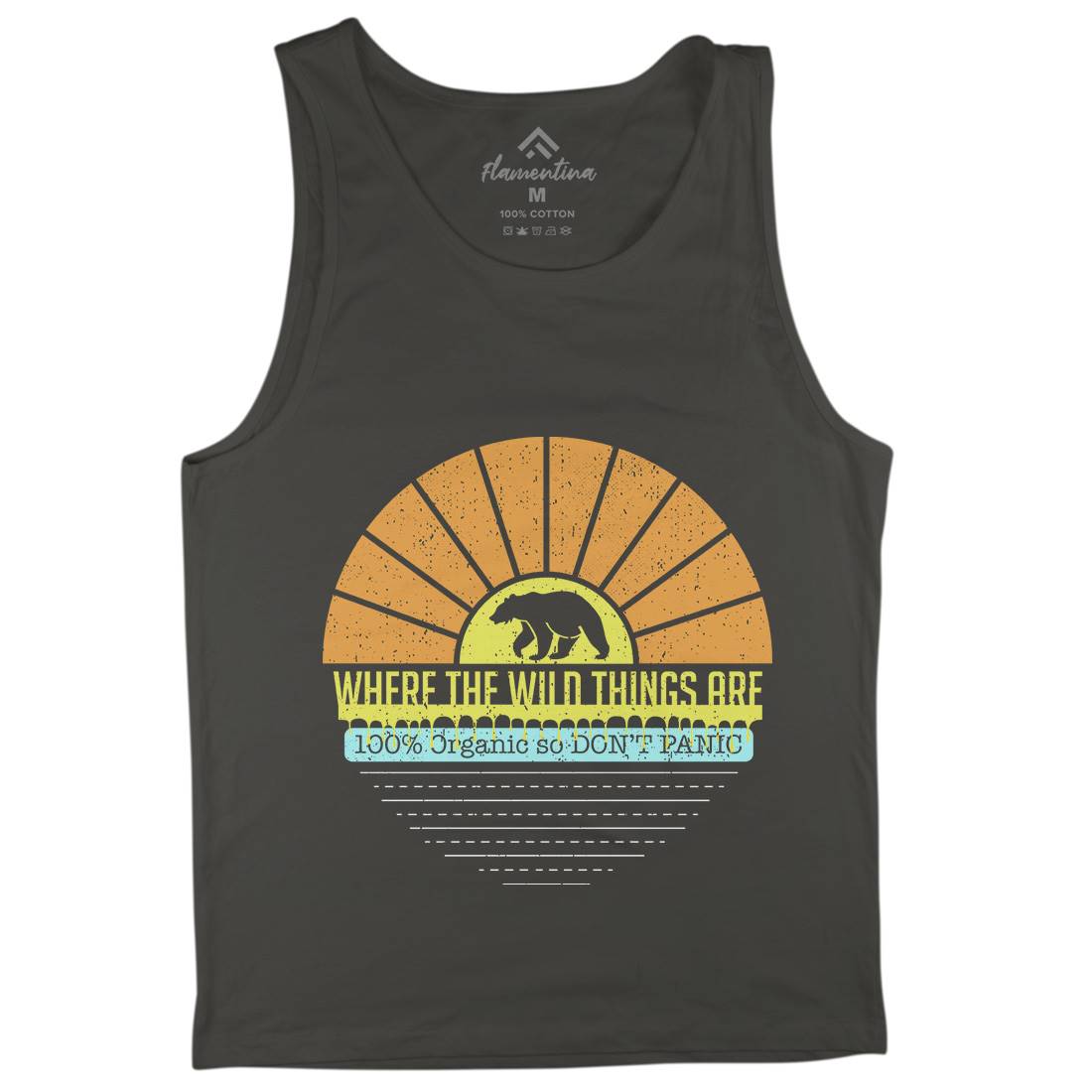 Where The Wild Things Are Mens Tank Top Vest Nature A941