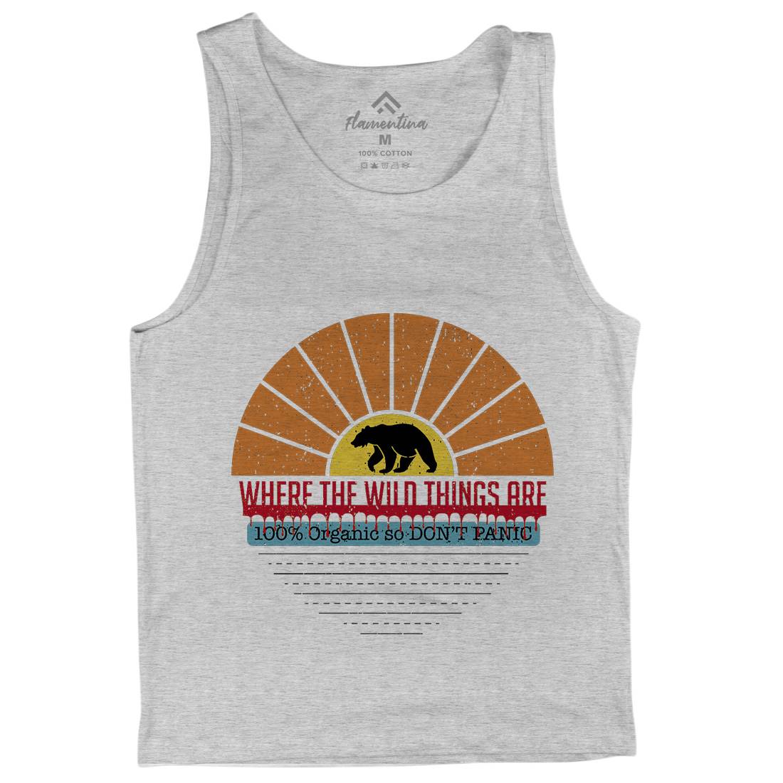 Where The Wild Things Are Mens Tank Top Vest Nature A941