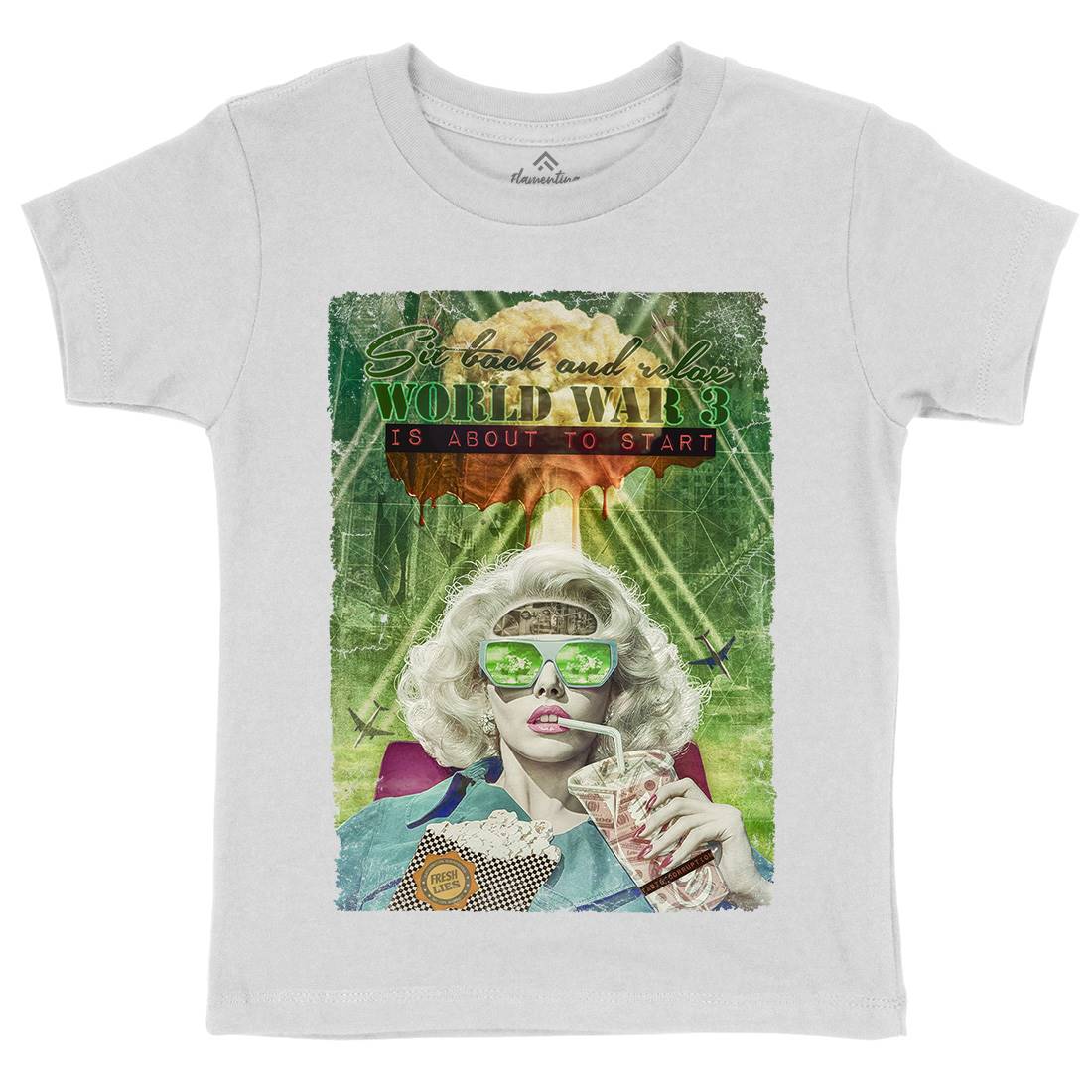 Ww3 Kids Organic Crew Neck T-Shirt Illuminati A944