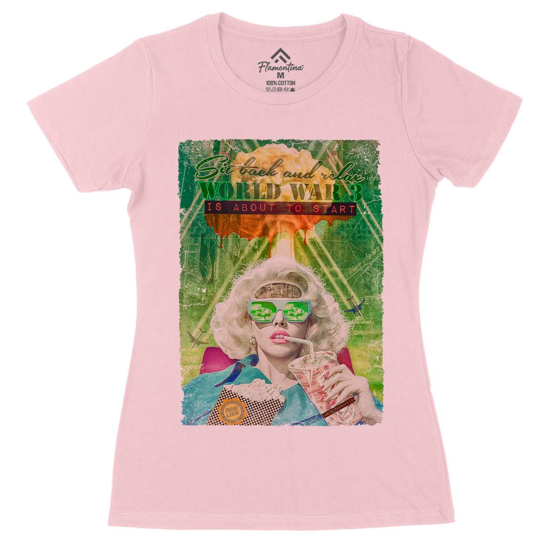 Ww3 Womens Organic Crew Neck T-Shirt Illuminati A944