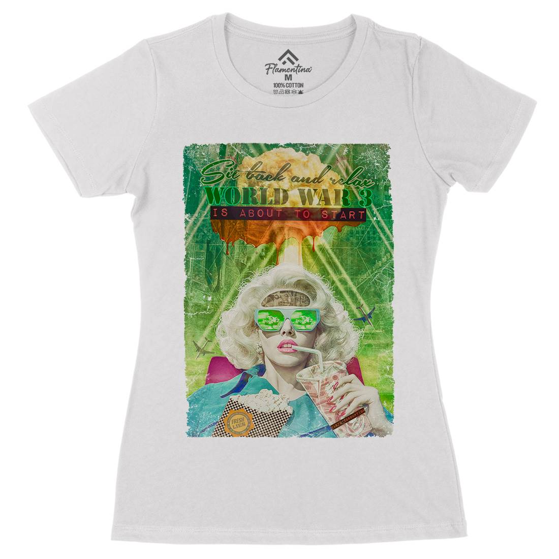 Ww3 Womens Organic Crew Neck T-Shirt Illuminati A944