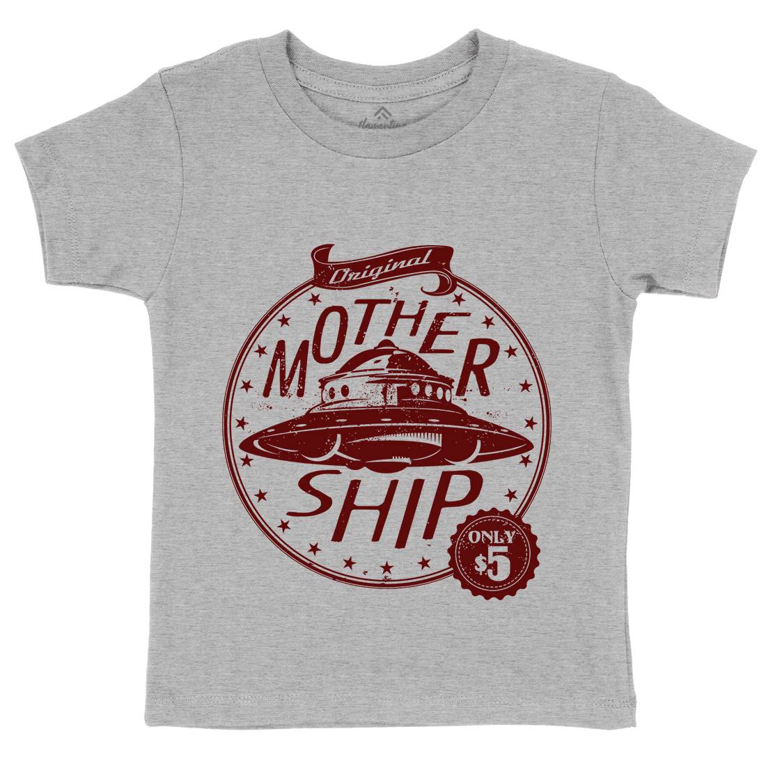 Modern Ship Kids Crew Neck T-Shirt Space A953