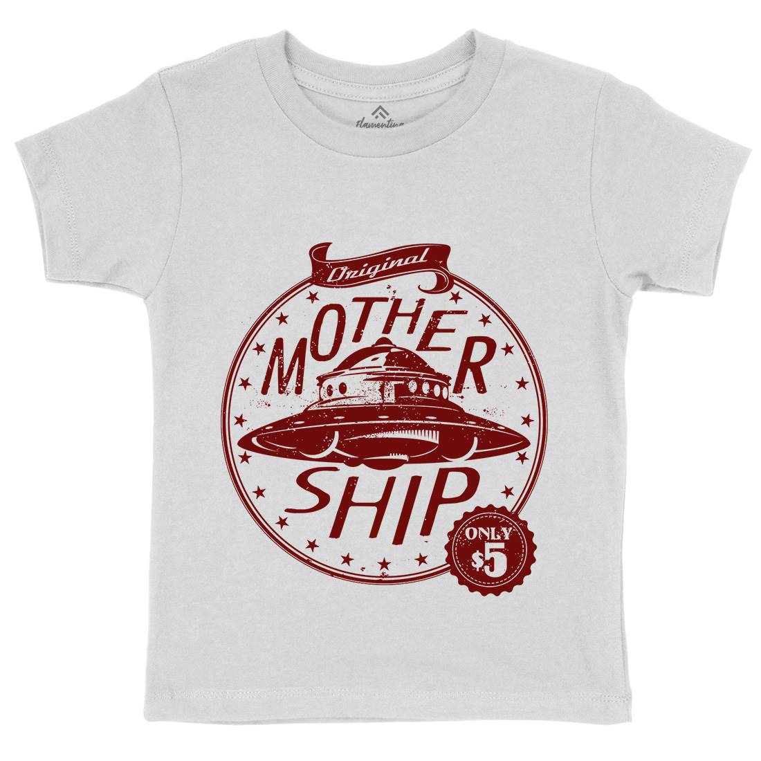 Modern Ship Kids Crew Neck T-Shirt Space A953
