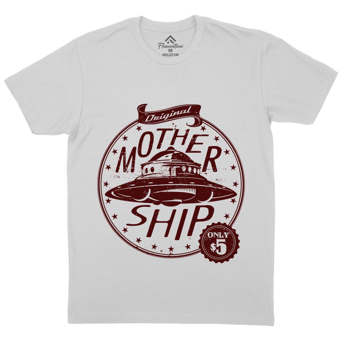 Modern Ship Mens Crew Neck T-Shirt Space A953