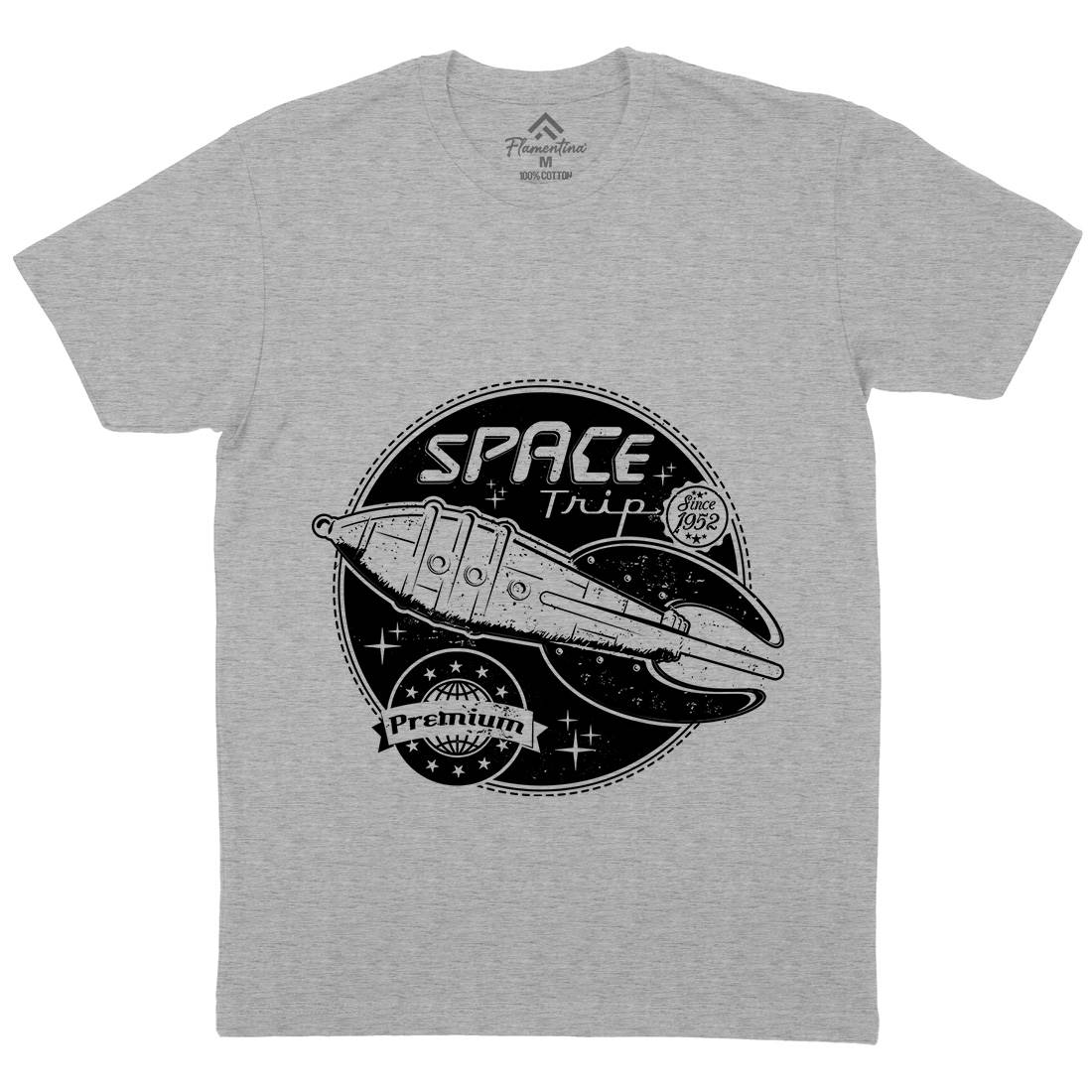Trip Mens Crew Neck T-Shirt Space A954