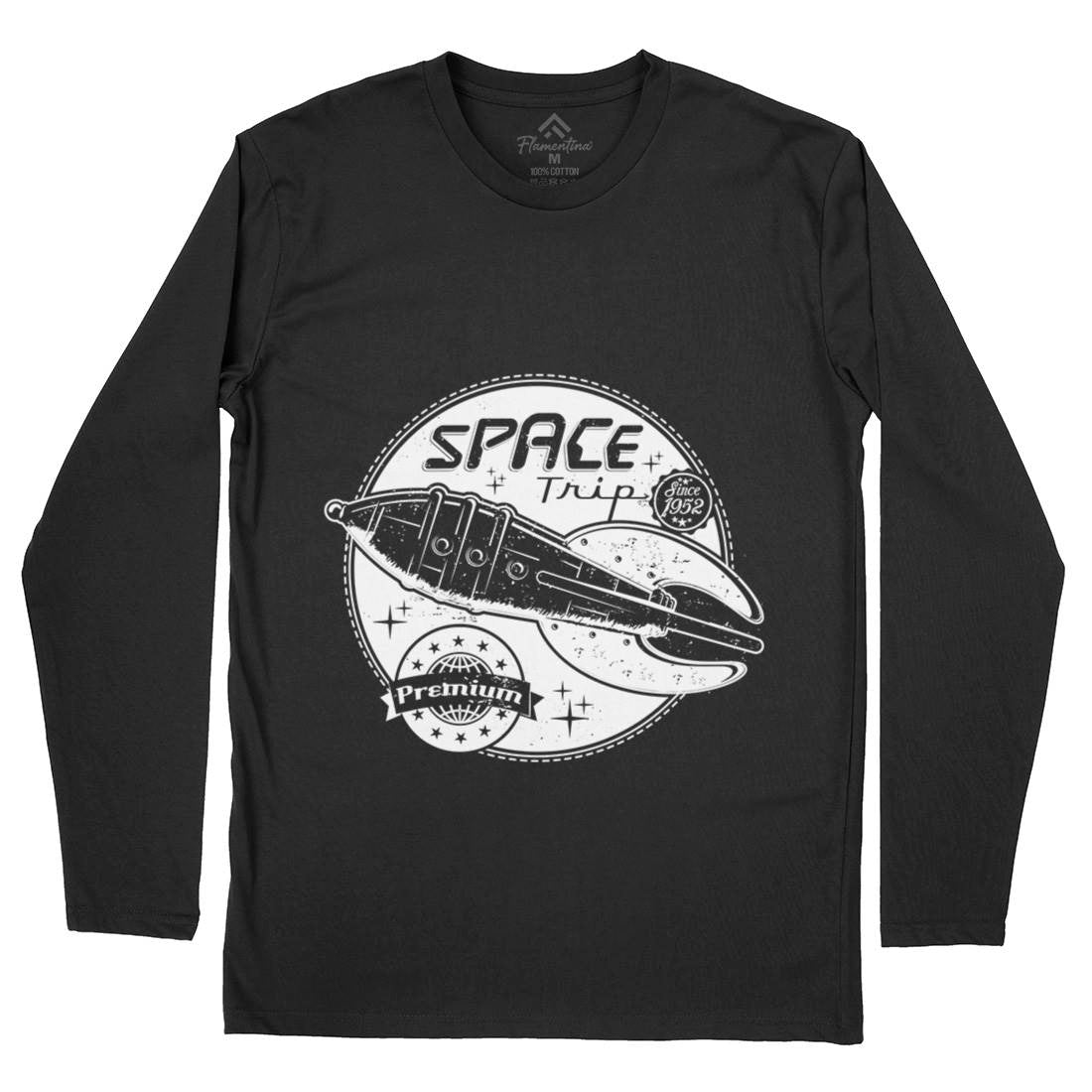 Trip Mens Long Sleeve T-Shirt Space A954