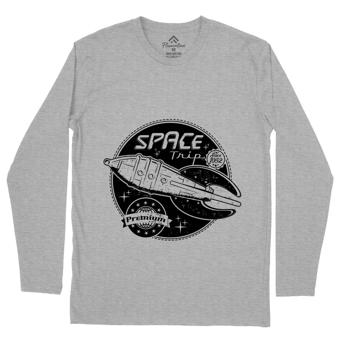 Trip Mens Long Sleeve T-Shirt Space A954