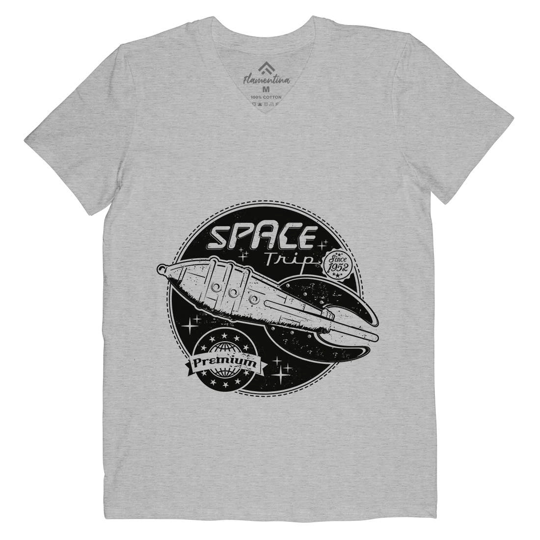 Trip Mens V-Neck T-Shirt Space A954