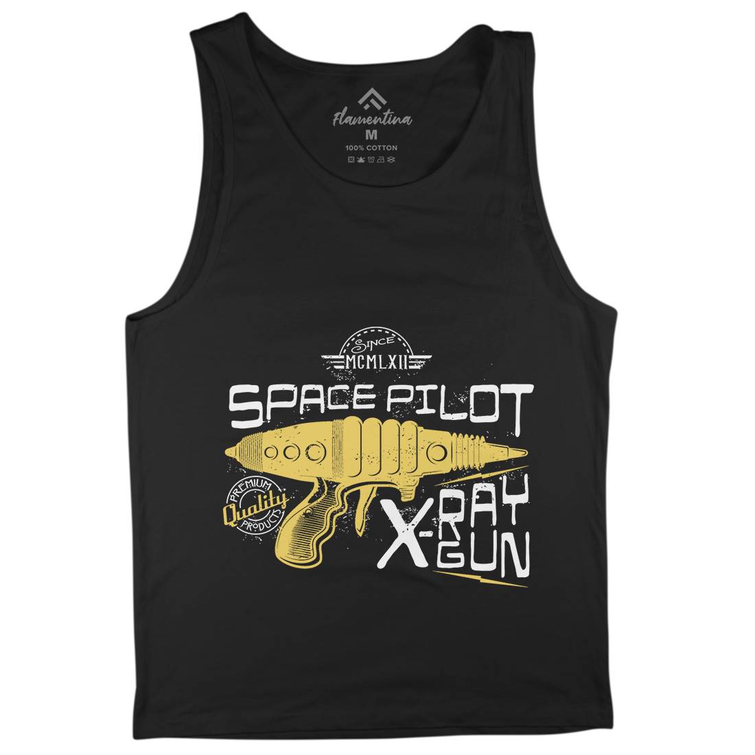 Pilot Mens Tank Top Vest Space A955