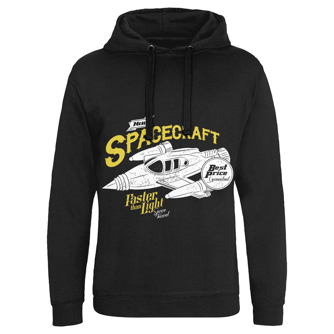 Spacecraft Mens Hoodie Without Pocket Space A958